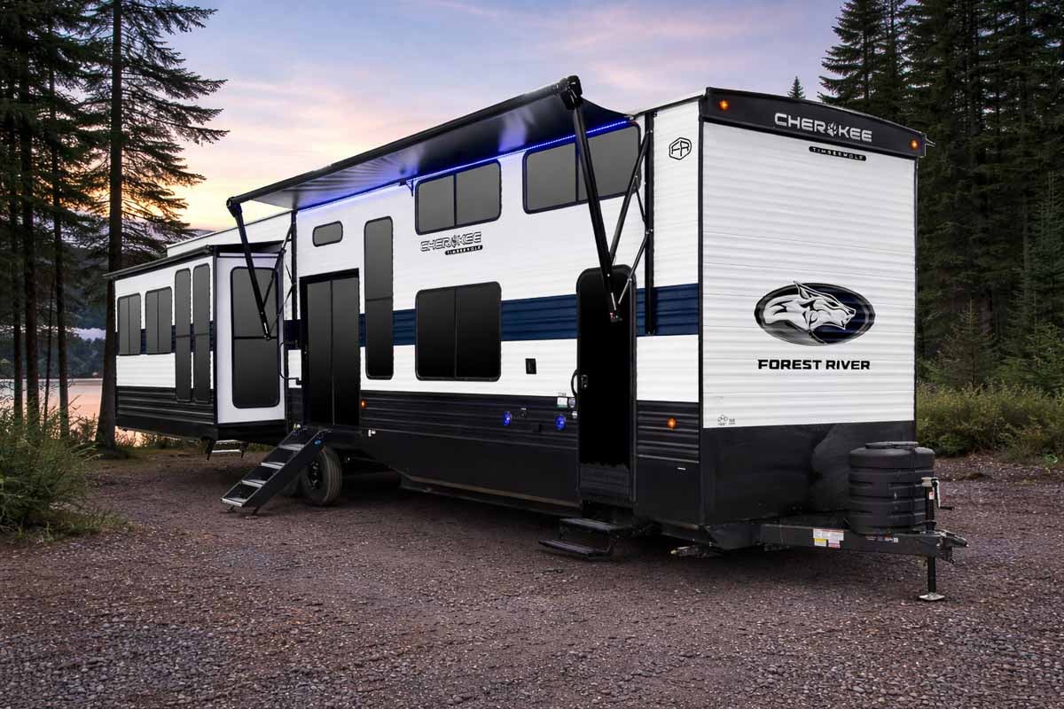 2026 Forest River Cherokee Timberwolf 39JM Destination Trailer Enterior Image