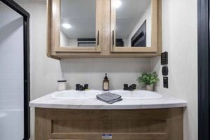2026 Forest River Cherokee Timberwolf 39JM Destination Trailer Interior Image