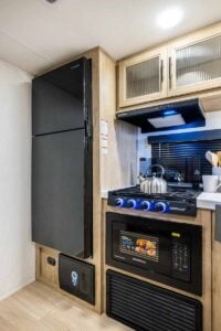 2026 Forest River Cherokee Wolf Den 306MM Couples Travel Trailer Interior Image