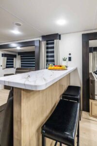 2026 Forest River Cherokee Wolf Den 306MM Couples Travel Trailer Interior Image