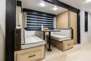 2026 Forest River Cherokee Wolf Den 306MM Couples Travel Trailer Interior Image