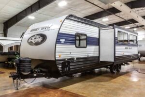 2024 Forest River Cherokee Grey Wolf 26LK Couples Travel Trailer Exterior Image