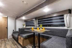 2024 Forest River Cherokee Grey Wolf 26LK Couples Travel Trailer Interior Image