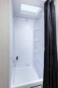 2024 Forest River Cherokee Grey Wolf 26LK Couples Travel Trailer Interior Image