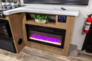 2024 Forest River Cherokee Grey Wolf 26LK Couples Travel Trailer Interior Image