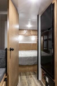 2024 Forest River Cherokee Grey Wolf 26LK Couples Travel Trailer Interior Image