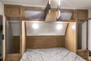2024 Forest River Cherokee Grey Wolf 26LK Couples Travel Trailer Interior Image