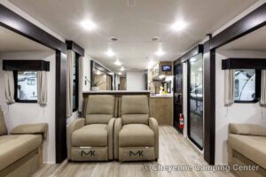2027 Forest River Cherokee Wolf Den 306MM Couples Travel Trailer Interior Image