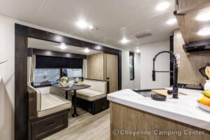 2027 Forest River Cherokee Wolf Den 306MM Couples Travel Trailer Interior Image
