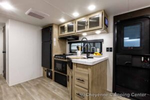 2027 Forest River Cherokee Wolf Den 306MM Couples Travel Trailer Interior Image