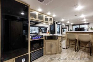2027 Forest River Cherokee Wolf Den 306MM Couples Travel Trailer Interior Image