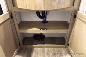 2027 Forest River Cherokee Wolf Den 306MM Couples Travel Trailer Interior Image