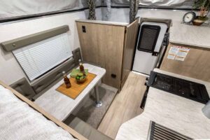 2025 Palomino BackPack SS-1251 Pop-Up Truck Camper Interior Image