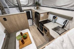 2025 Palomino BackPack SS-1251 Pop-Up Truck Camper Interior Image