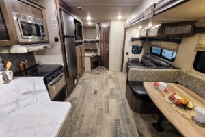 2019 Palomino Puma 286RBSS Used Bunkhouse Fifth Wheel Interior Image