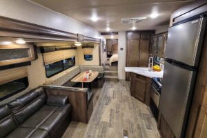 2019 Palomino Puma 286RBSS Used Bunkhouse Fifth Wheel Interior Image