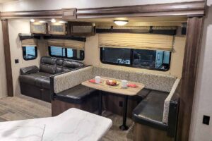 2019 Palomino Puma 286RBSS Used Bunkhouse Fifth Wheel Interior Image