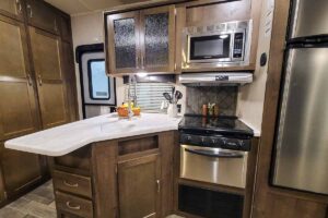 2019 Palomino Puma 286RBSS Used Bunkhouse Fifth Wheel Interior Image
