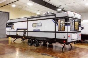 2027 Forest River Cherokee Alpha Wolf 28RLX Rear Living Room Couples Travel Trailer Exterior Image