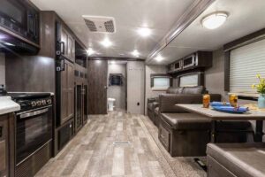 2020 Forest River Rockwood Ultra Lite 2606WS Couples Travel Trailer Interior Image