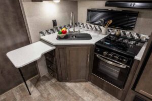 2020 Forest River Rockwood Ultra Lite 2606WS Couples Travel Trailer Interior Image