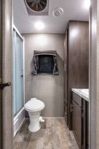 2020 Forest River Rockwood Ultra Lite 2606WS Couples Travel Trailer Interior Image