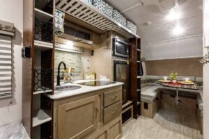 2020 Forest River R-Pod RP-178 Couples Travel Trailer Interior Image