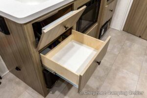 2027 Forest River Flagstaff E-Pro E171SLE Couples Travel Trailer Interior Image