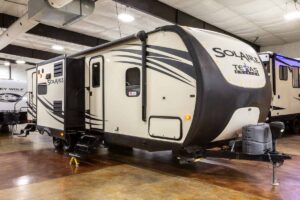 2016 Palomino SolAire Ultra Lite 269BHDSK Bunkhouse Travel Trailer Exterior Image