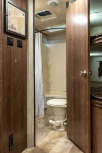 2016 Palomino SolAire Ultra Lite 269BHDSK Bunkhouse Travel Trailer Interior Image