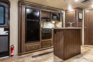 2016 Palomino SolAire Ultra Lite 269BHDSK Bunkhouse Travel Trailer Interior Image