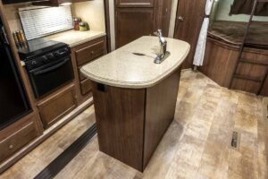 2016 Palomino SolAire Ultra Lite 269BHDSK Bunkhouse Travel Trailer Interior Image