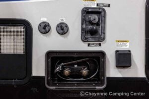 2019 Forest River Cherokee Alpha Wolf 26DBH-L Bunkhouse Travel Trailer Exterior Image