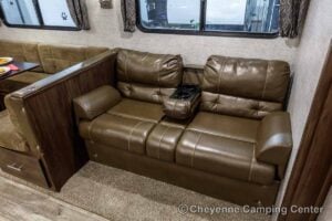 2019 Forest River Cherokee Alpha Wolf 26DBH-L Bunkhouse Travel Trailer Interior Image