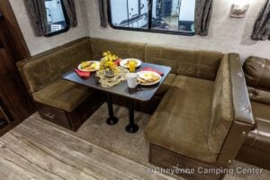 2019 Forest River Cherokee Alpha Wolf 26DBH-L Bunkhouse Travel Trailer Interior Image