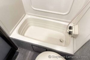 2019 Forest River Cherokee Alpha Wolf 26DBH-L Bunkhouse Travel Trailer Interior Image