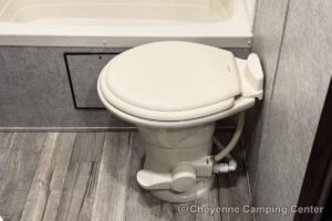 2019 Forest River Cherokee Alpha Wolf 26DBH-L Bunkhouse Travel Trailer Interior Image