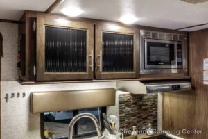 2019 Forest River Cherokee Alpha Wolf 26DBH-L Bunkhouse Travel Trailer Interior Image