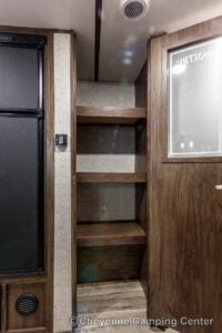 2019 Forest River Cherokee Alpha Wolf 26DBH-L Bunkhouse Travel Trailer Interior Image