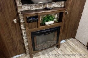 2019 Forest River Cherokee Alpha Wolf 26DBH-L Bunkhouse Travel Trailer Interior Image