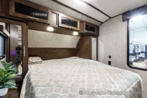 2019 Forest River Cherokee Alpha Wolf 26DBH-L Bunkhouse Travel Trailer Interior Image