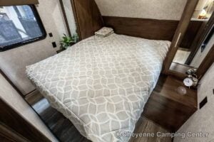 2019 Forest River Cherokee Alpha Wolf 26DBH-L Bunkhouse Travel Trailer Interior Image
