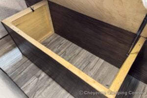 2019 Forest River Cherokee Alpha Wolf 26DBH-L Bunkhouse Travel Trailer Interior Image