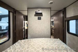 2019 Forest River Cherokee Alpha Wolf 26DBH-L Bunkhouse Travel Trailer Interior Image