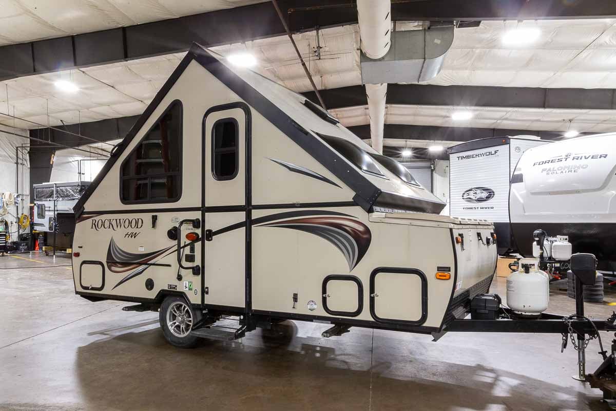 2016 Forest River Rockwood A192HW Pop-Up A-Frame Camper Enterior Image