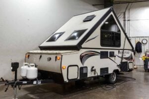 2016 Forest River Rockwood A192HW Pop-Up A-Frame Camper Exterior Image