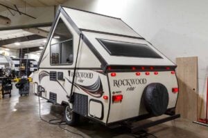 2016 Forest River Rockwood A192HW Pop-Up A-Frame Camper Exterior Image