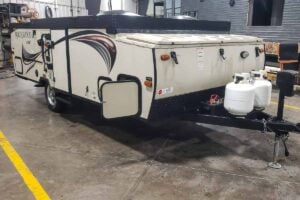 2016 Forest River Rockwood A192HW Pop-Up A-Frame Camper Exterior Image
