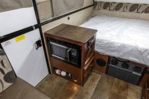 2016 Forest River Rockwood A192HW Pop-Up A-Frame Camper Interior Image