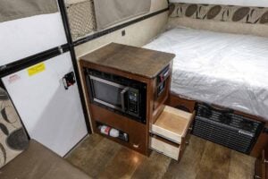 2016 Forest River Rockwood A192HW Pop-Up A-Frame Camper Interior Image